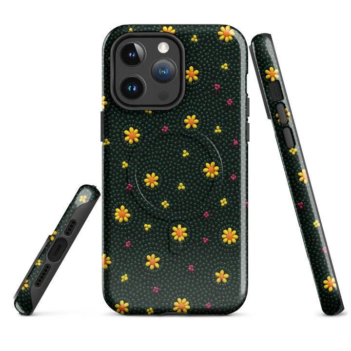 Floral Fusion MagSafe® Tough iPhone® Case product image (4)