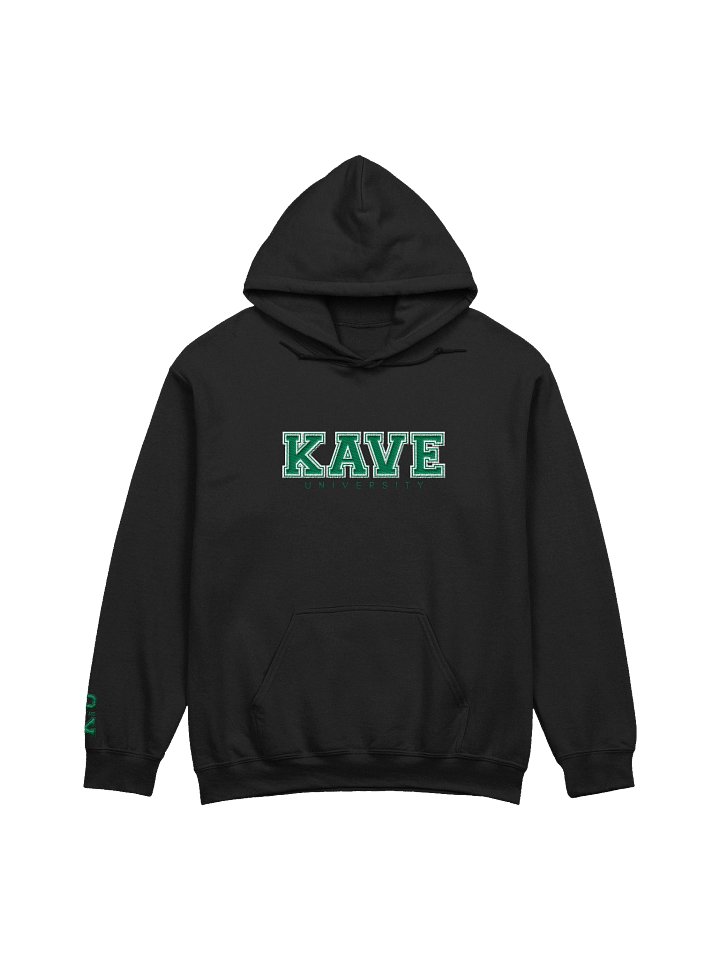 KAVE University Hoodie | Green Lettering product image (3)