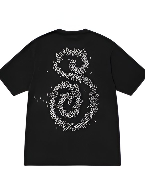 ANTS PIGMENT DYED BLACK TEE product image (1)