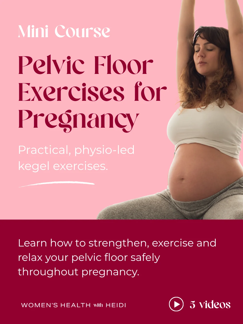 Pelvic Floor Exercises for Pregnancy product image (1)
