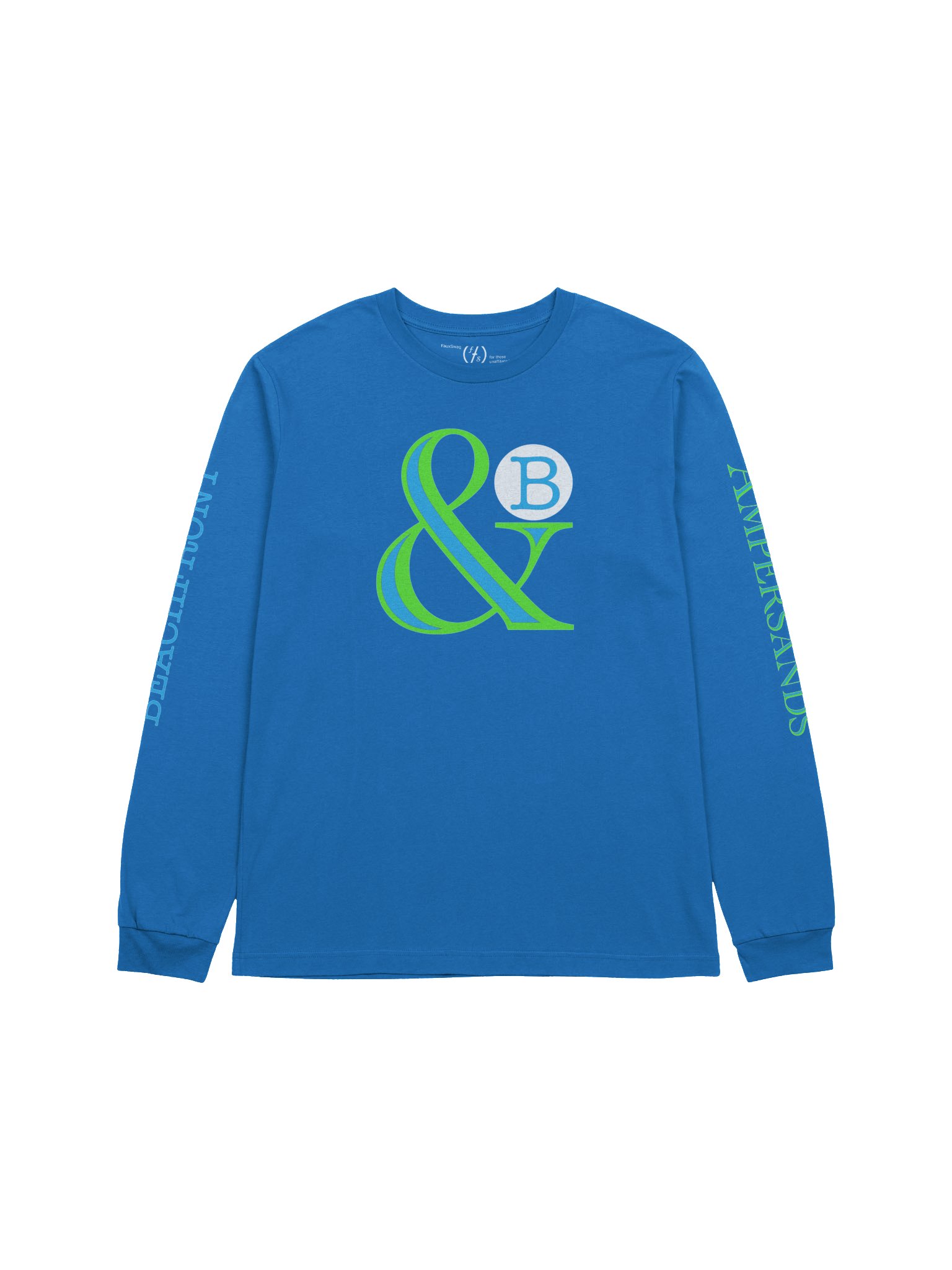 Beachfront Ampersands Long Sleeve T-Shirt product image (1)