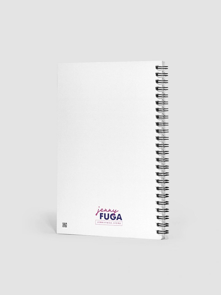 Mid-Century Modern Feathers Spiral Notebook product image (2)