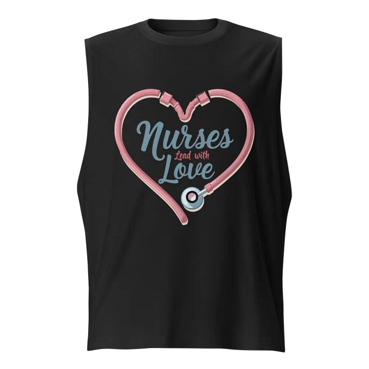 Healing Love Stethoscope Heart Muscle Tank product image (1)