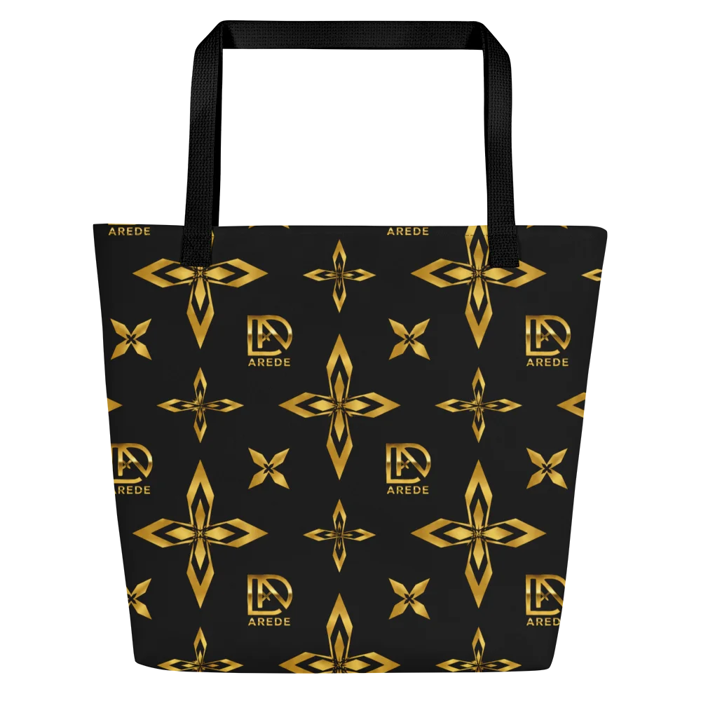 Arede Gold Monogram Tote product image (2)
