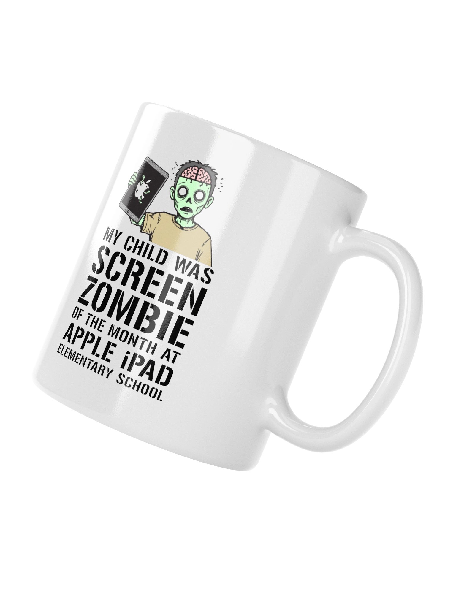 iPad Screen Zombie White Mug product image (10)