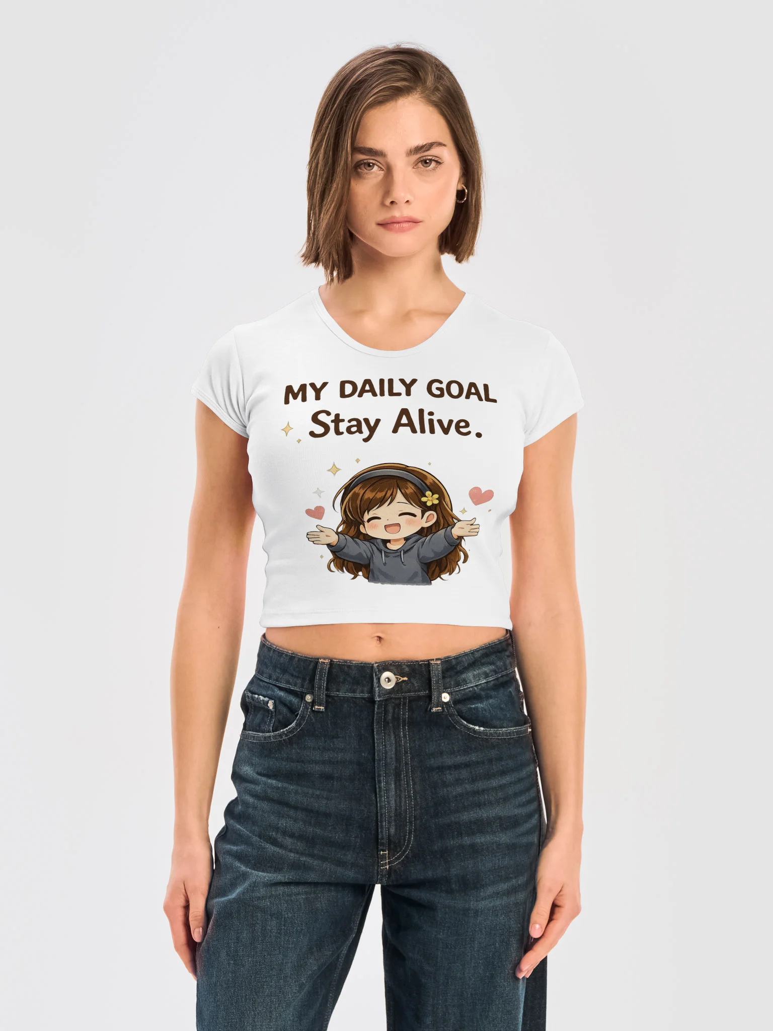 Daily Baby Tee Crop Top - Women product image (8)