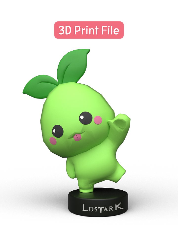 [3d printer file] Mokoko product image (1)