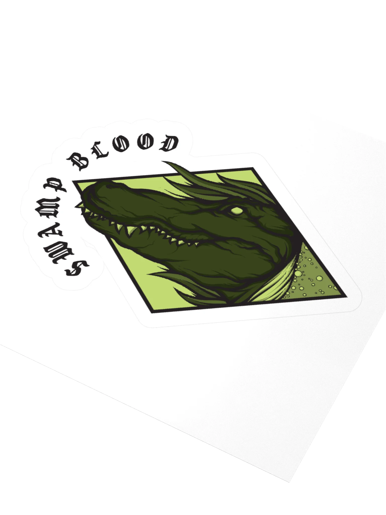 Swamp Blood Kiss Cut Stickers product image (8)
