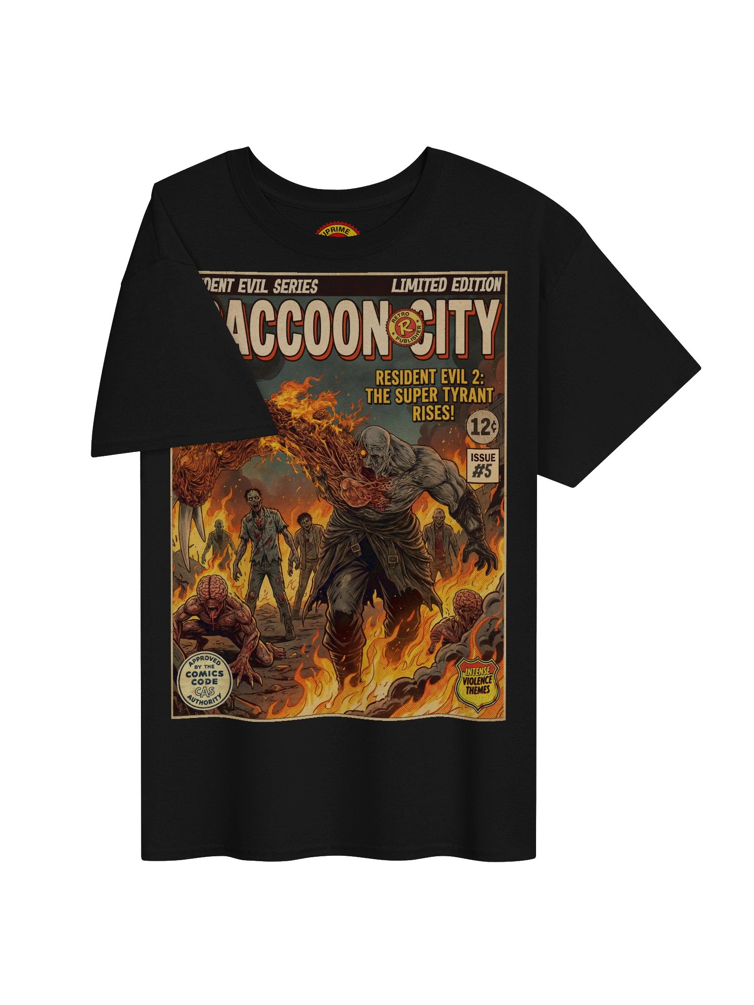 Resident Evil Raccoon City (No.5) Comic Art T-Shirt product image (3)