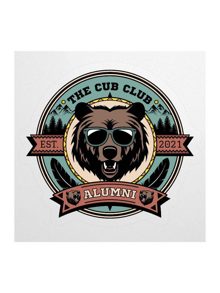 The Cub Club Kiss Cut Stickers product image (2)
