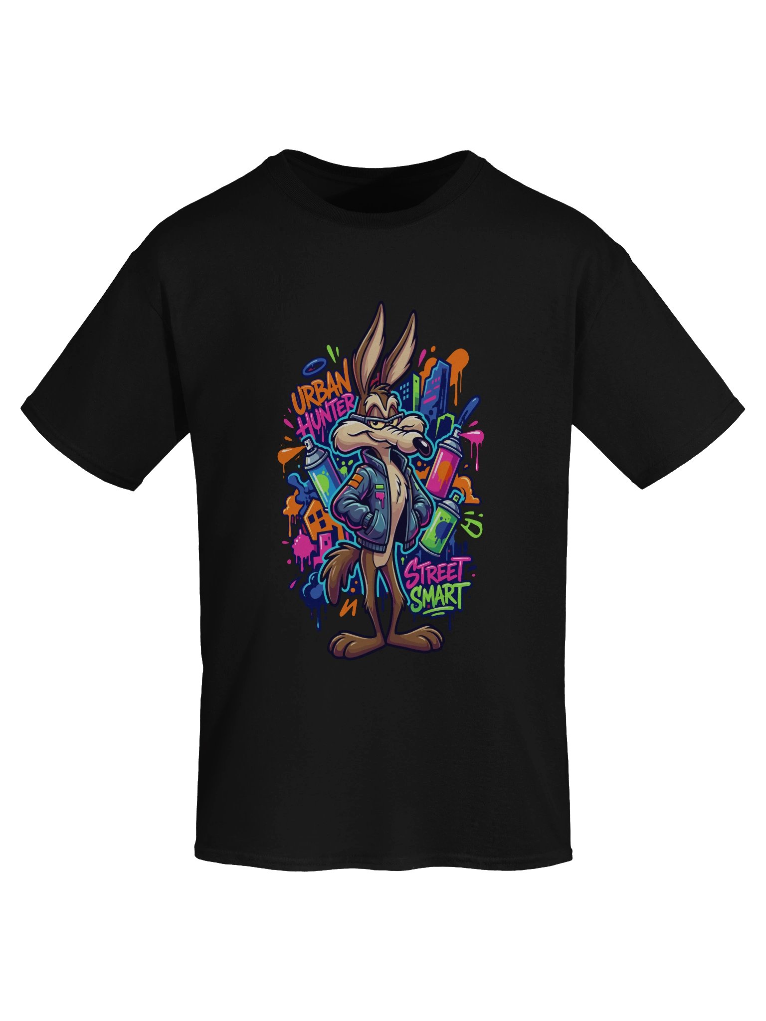 Wile E. Coyote graffiti t-shirt product image (55)