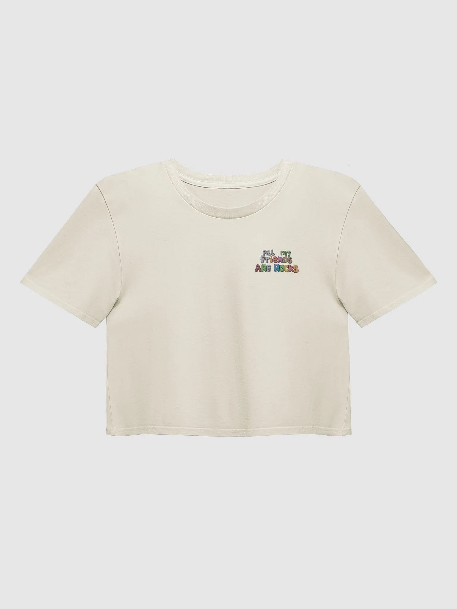 ALL MY FRIENDS ARE ROCKS CROP product image (2)