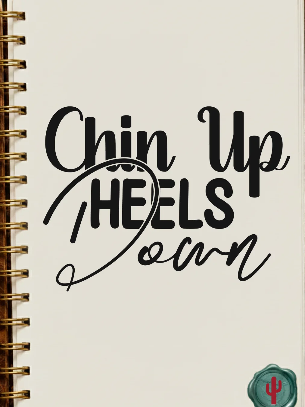Chin Up Heels Down product image (19)