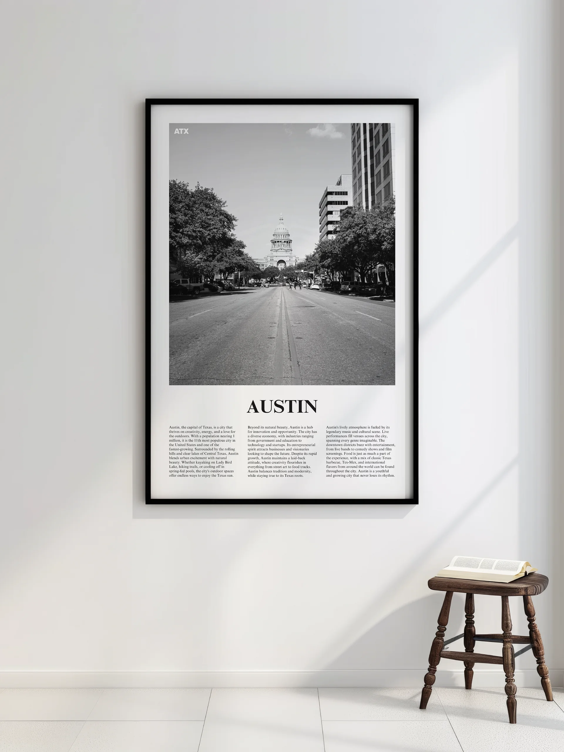 Austin 03 Newspaper Poster product image (2)