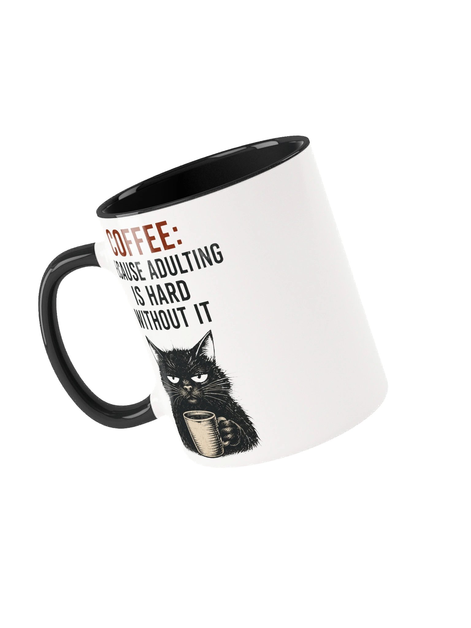 Coffee Cat Adulting Mug product image (30)