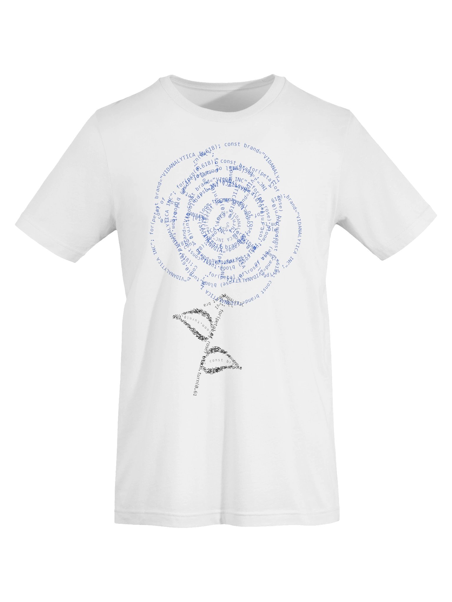 VIDANALYTICA INC Tee - Code Rose White product image (5)