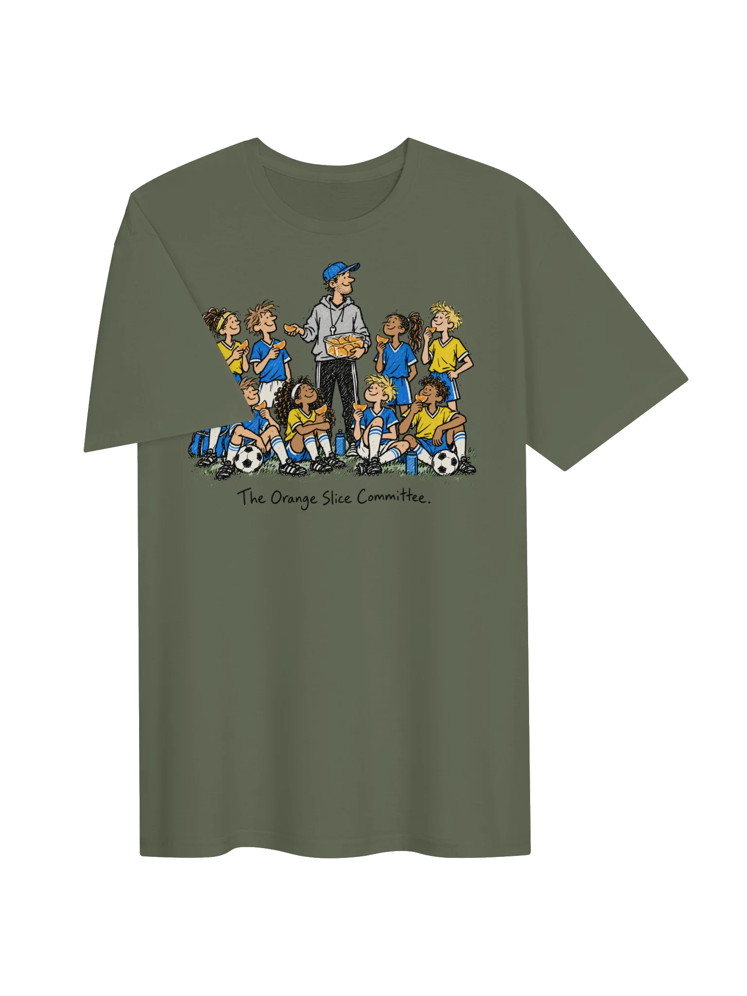 The Orange Slice Committee Soccer Tee product image (25)