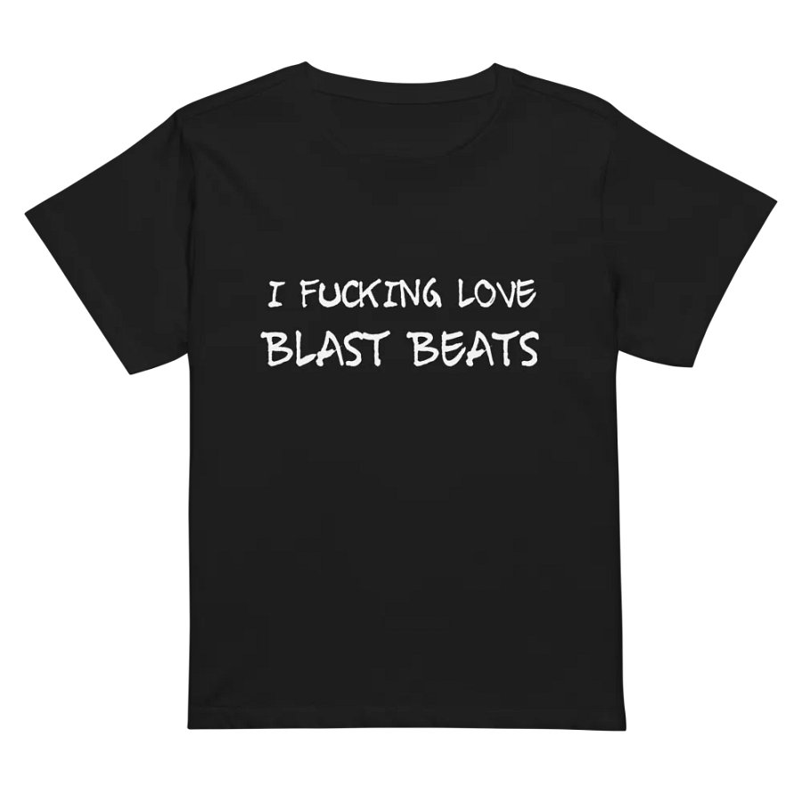 I Love Blast Beats women's shirt product image (6)
