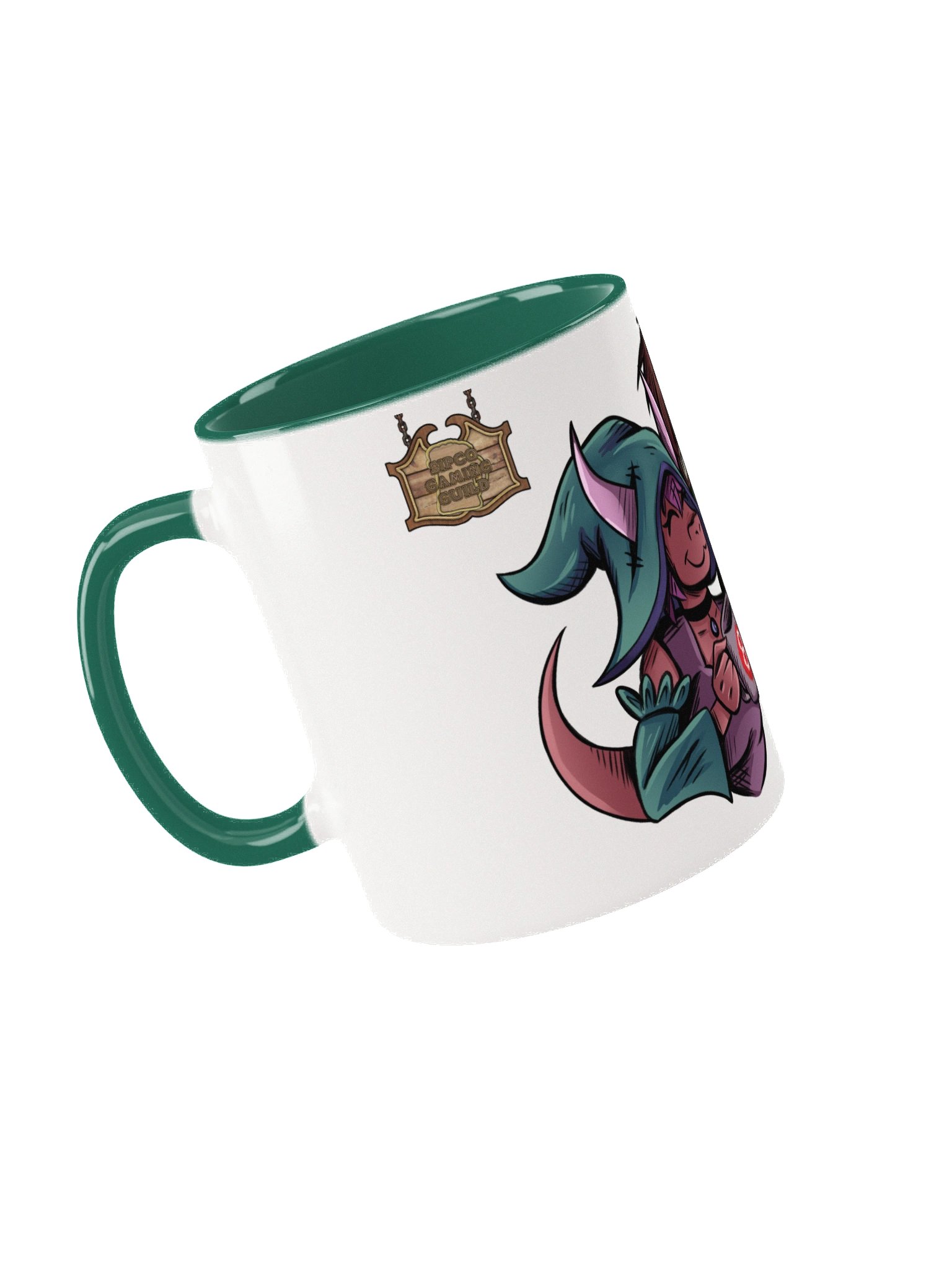 8-Bit Beans Ceramic Mug (Tweek Green) product image (5)