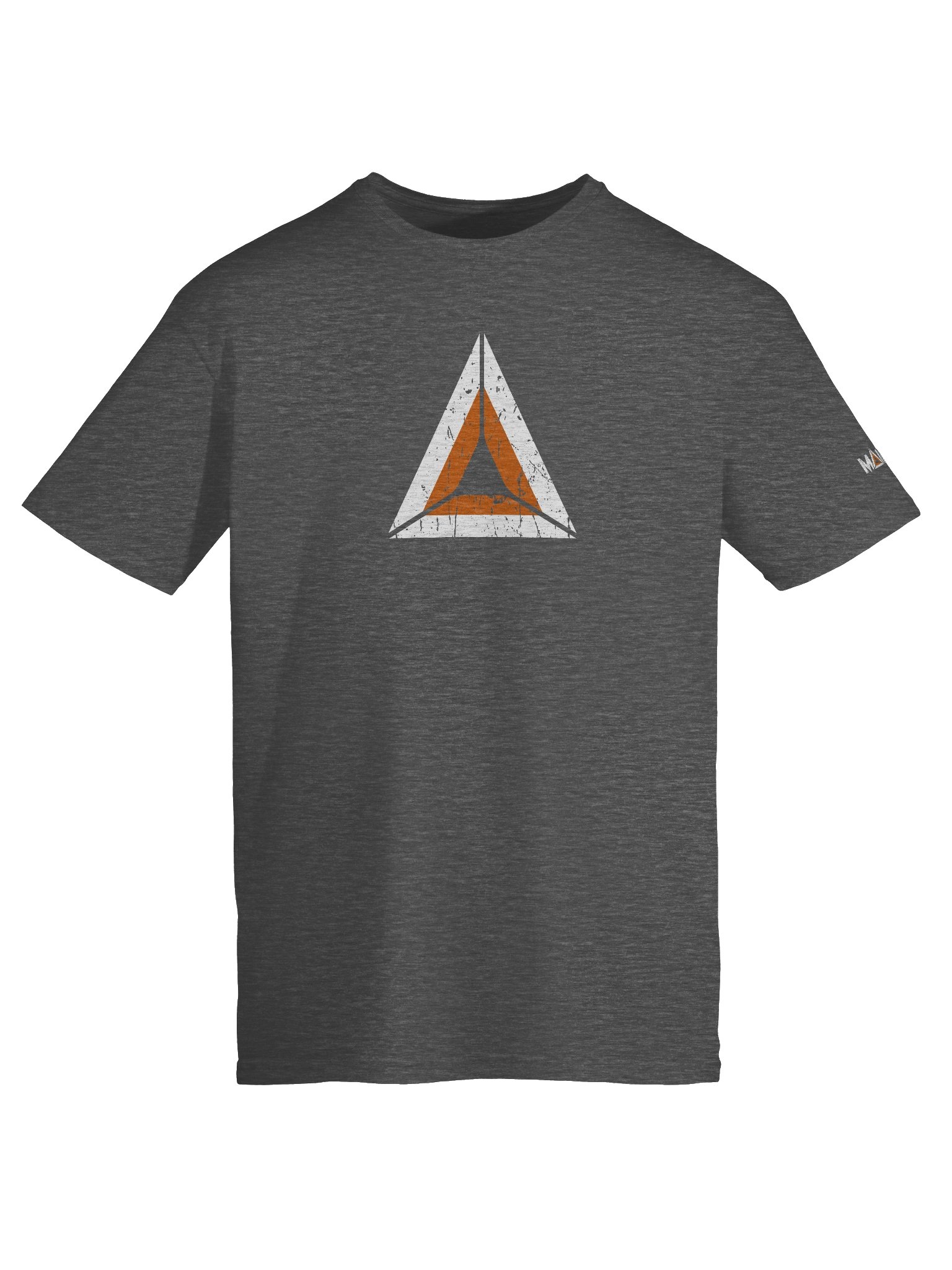 Mainloot Heather Grey Logo Tee product image (9)