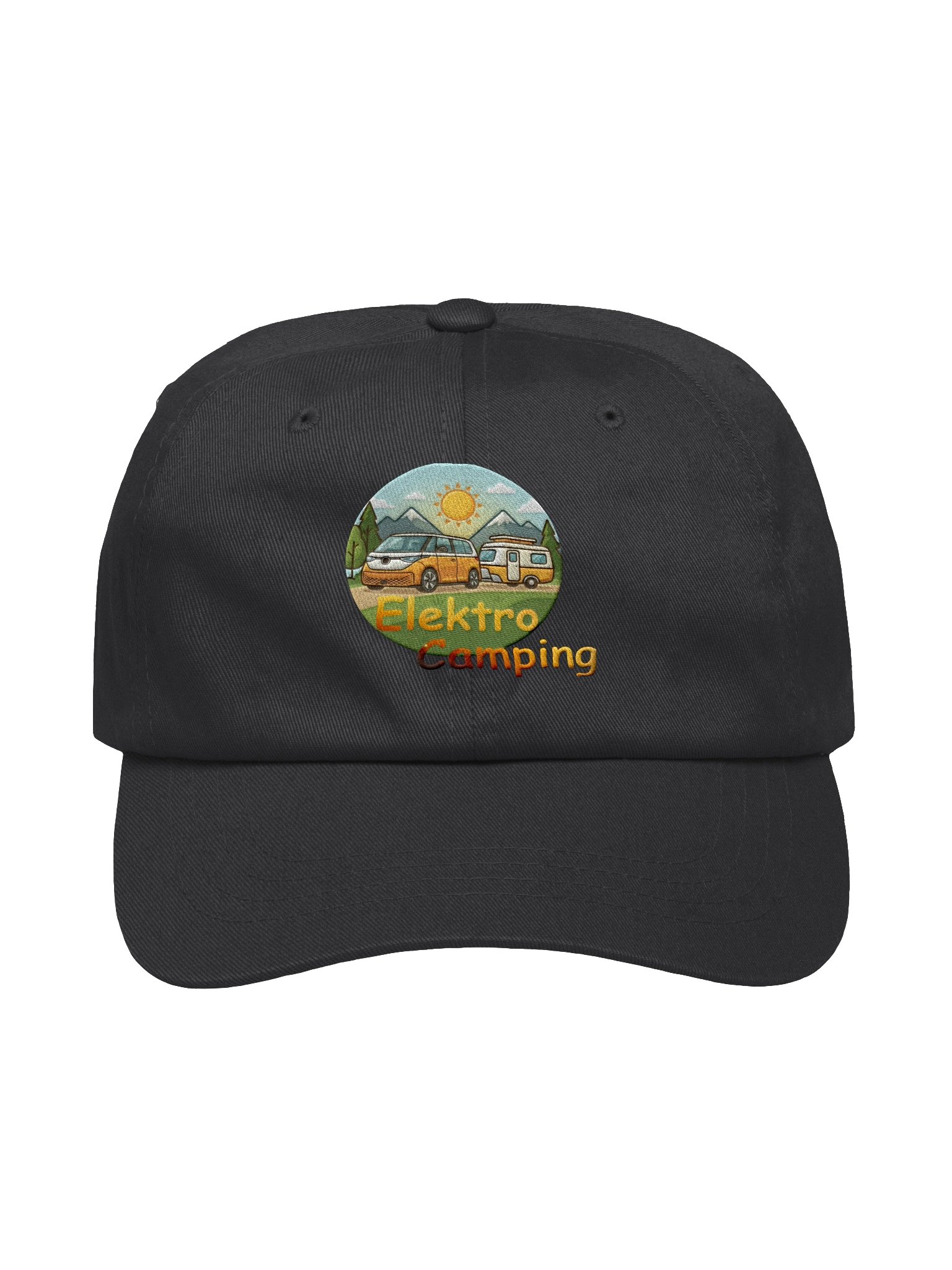 Yupoong Classic Dad Hat Elektro Camping product image (1)