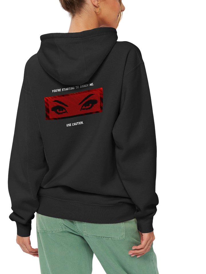 "Use Caution" Dark Premium Hoodie product image (2)