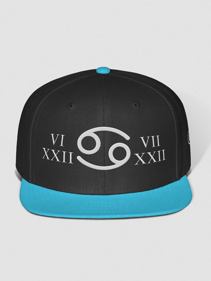 Cancer Zodiac Sign "Inner Strenght" : Flow of Emotion Snapback Cap product image (1)