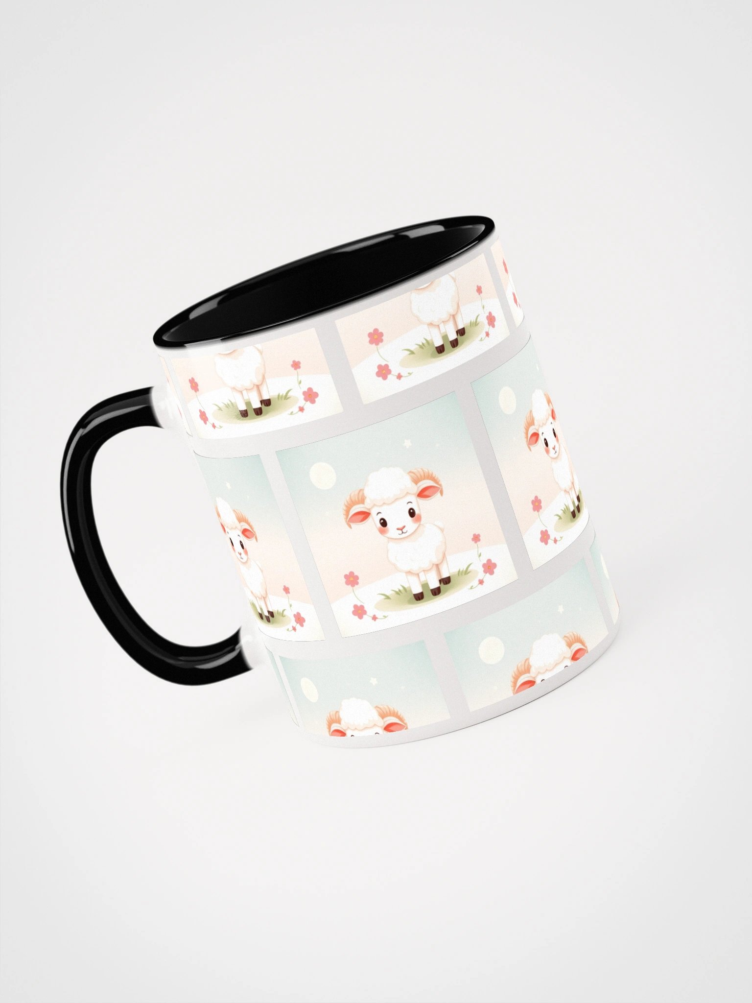 Whimsical Sheep Ceramic Mug product image (32)