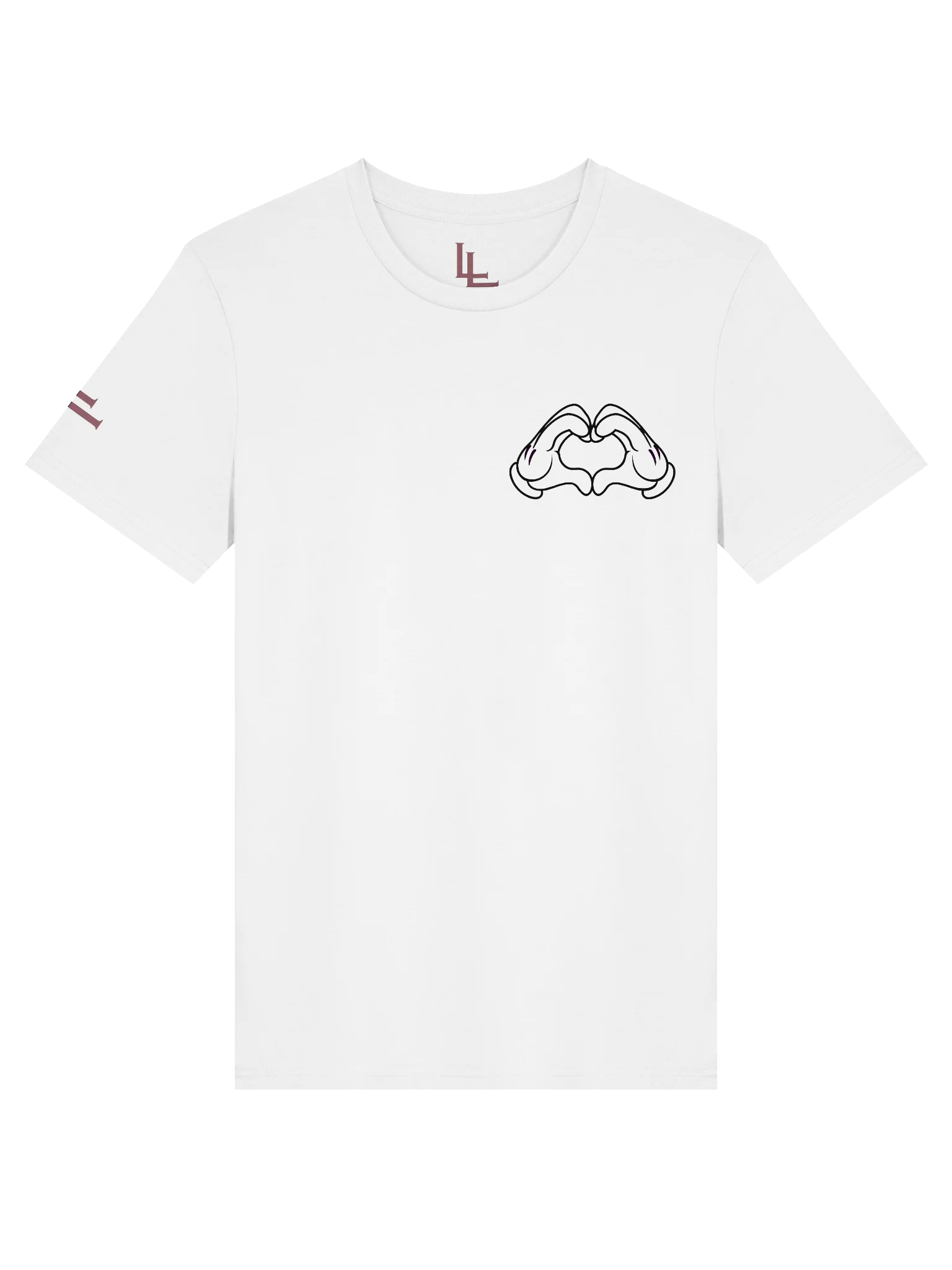 White | Legacy Heart Tee product image (1)