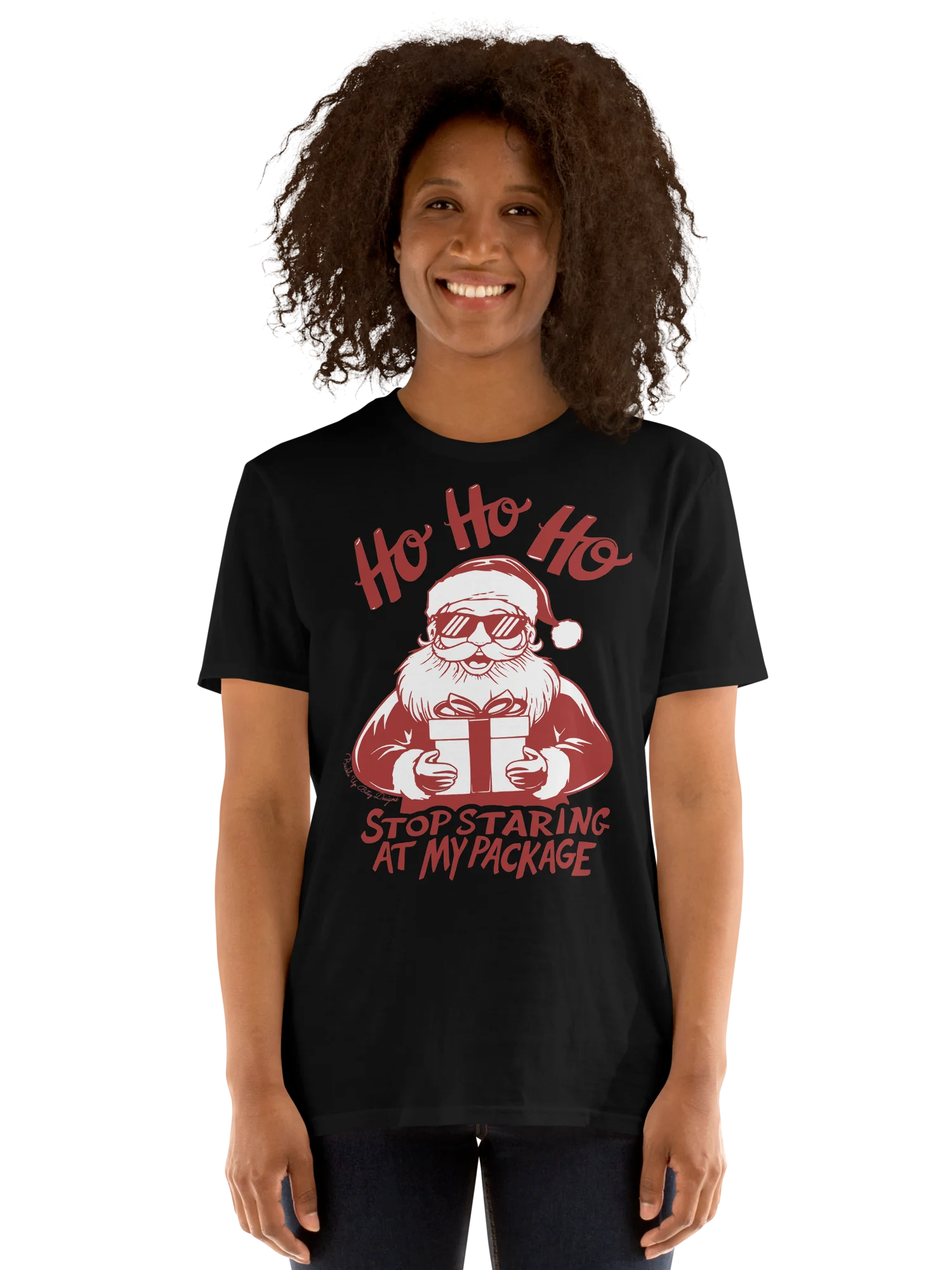 Holiday - Santa - Ho Ho Ho Stop Staring At My Package product image (7)