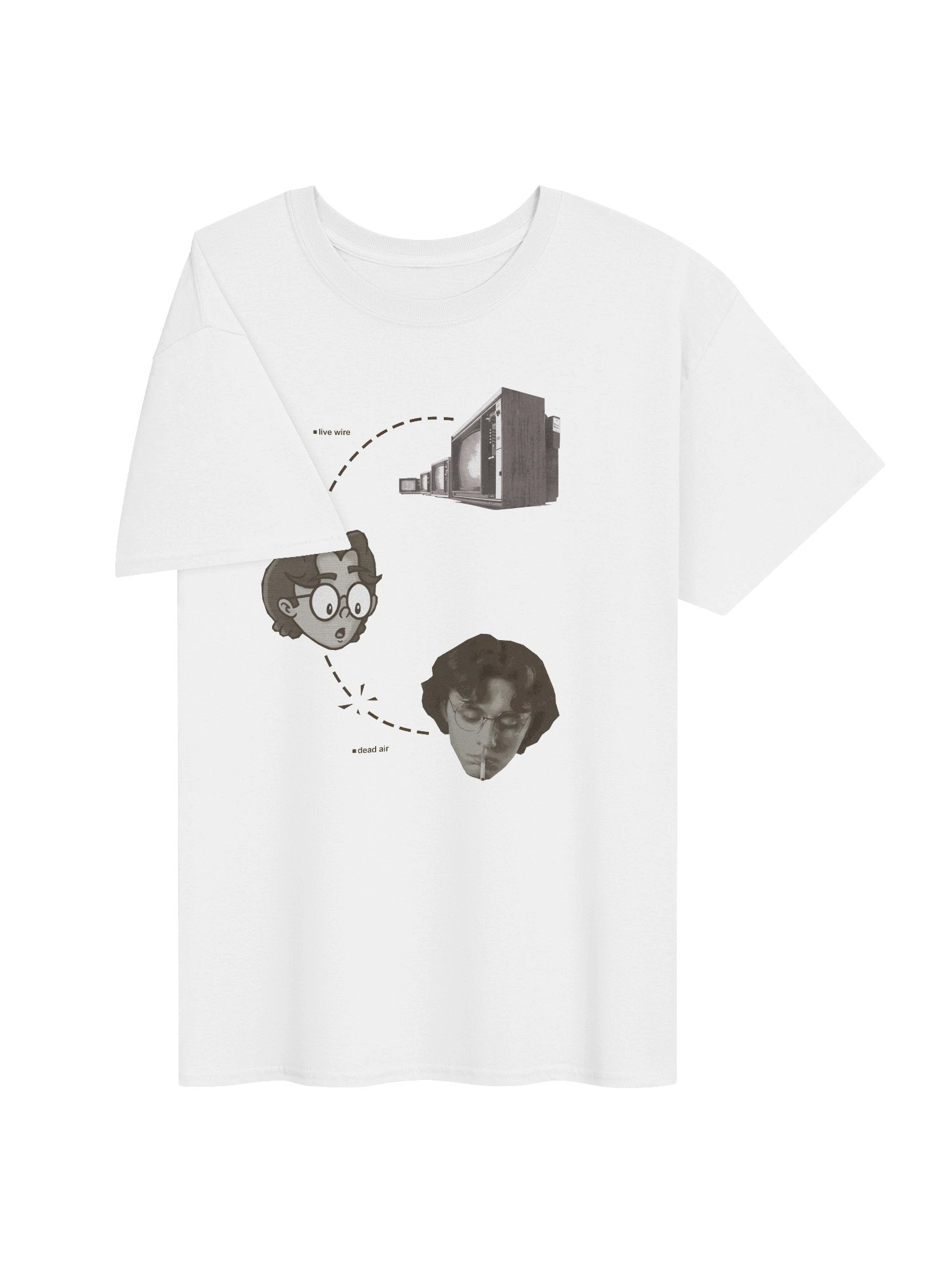 "A Twisted Sitcom" Live Wire T-Shirt product image (3)