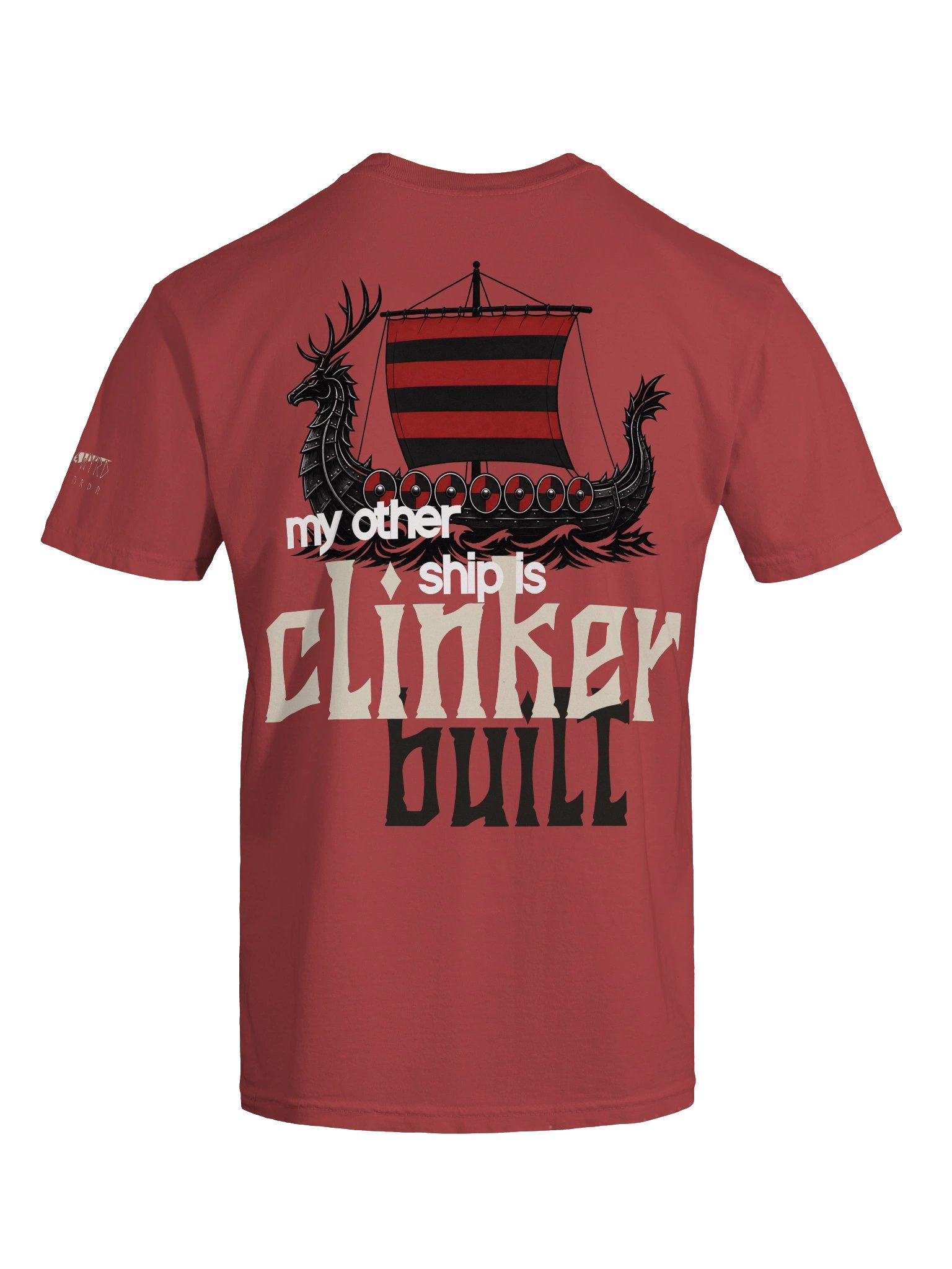 Warriors Wyrd Novelty Tee - My Other Ship is Clinker Built product image (8)