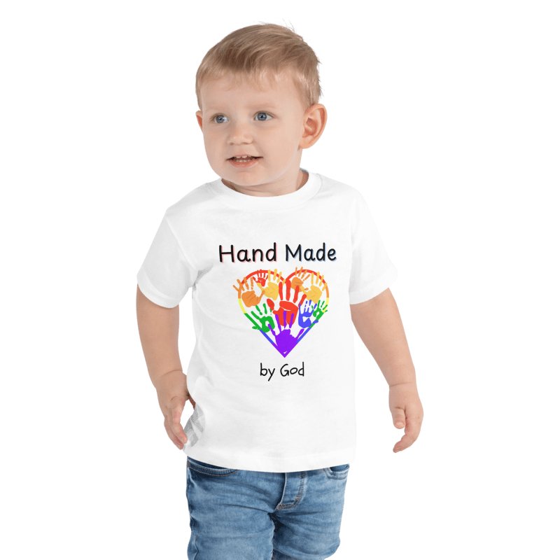 Hand Made by God Toddler T-Shirt product image (3)