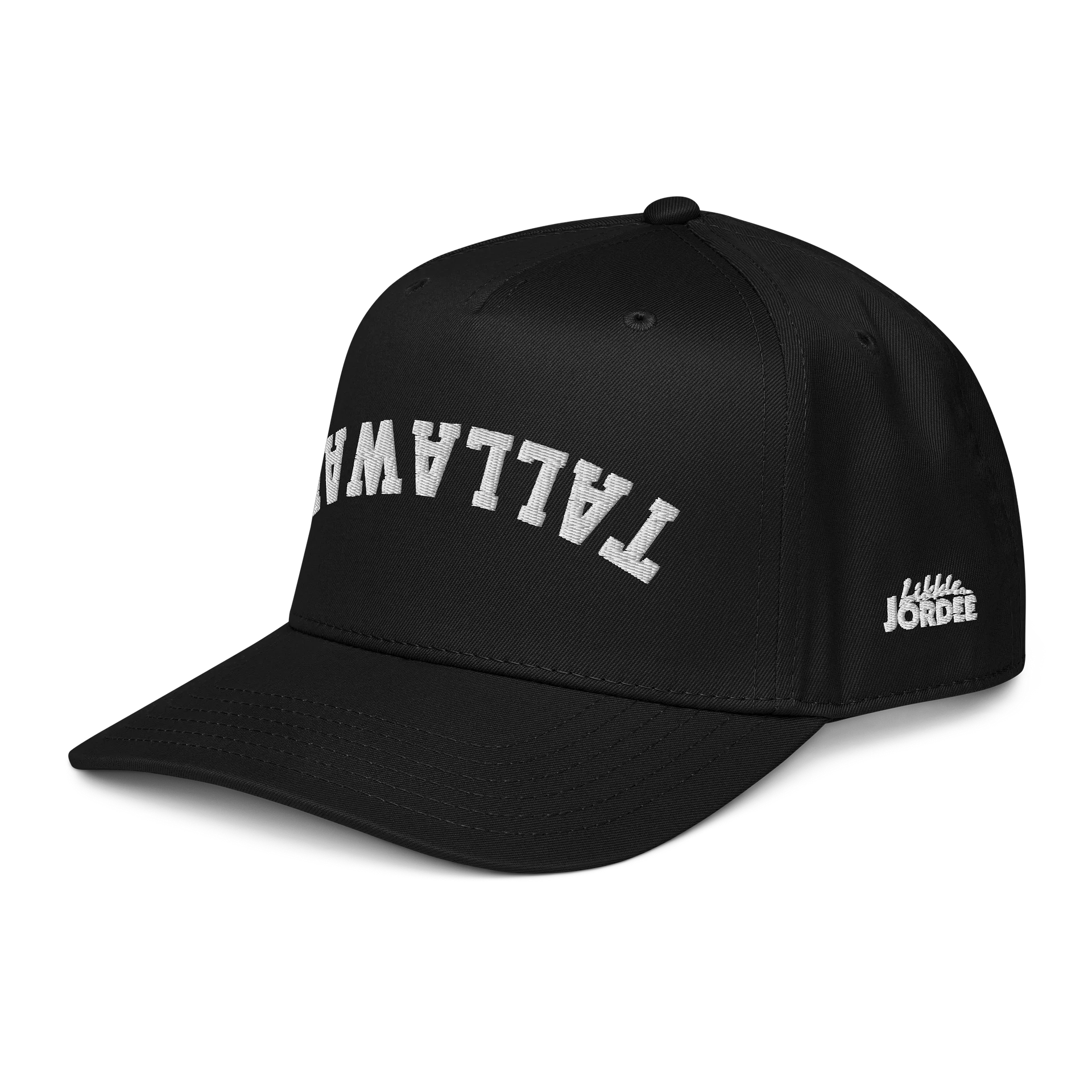 "likkle but TALLAWAH" Baseball Cap in Black product image (3)