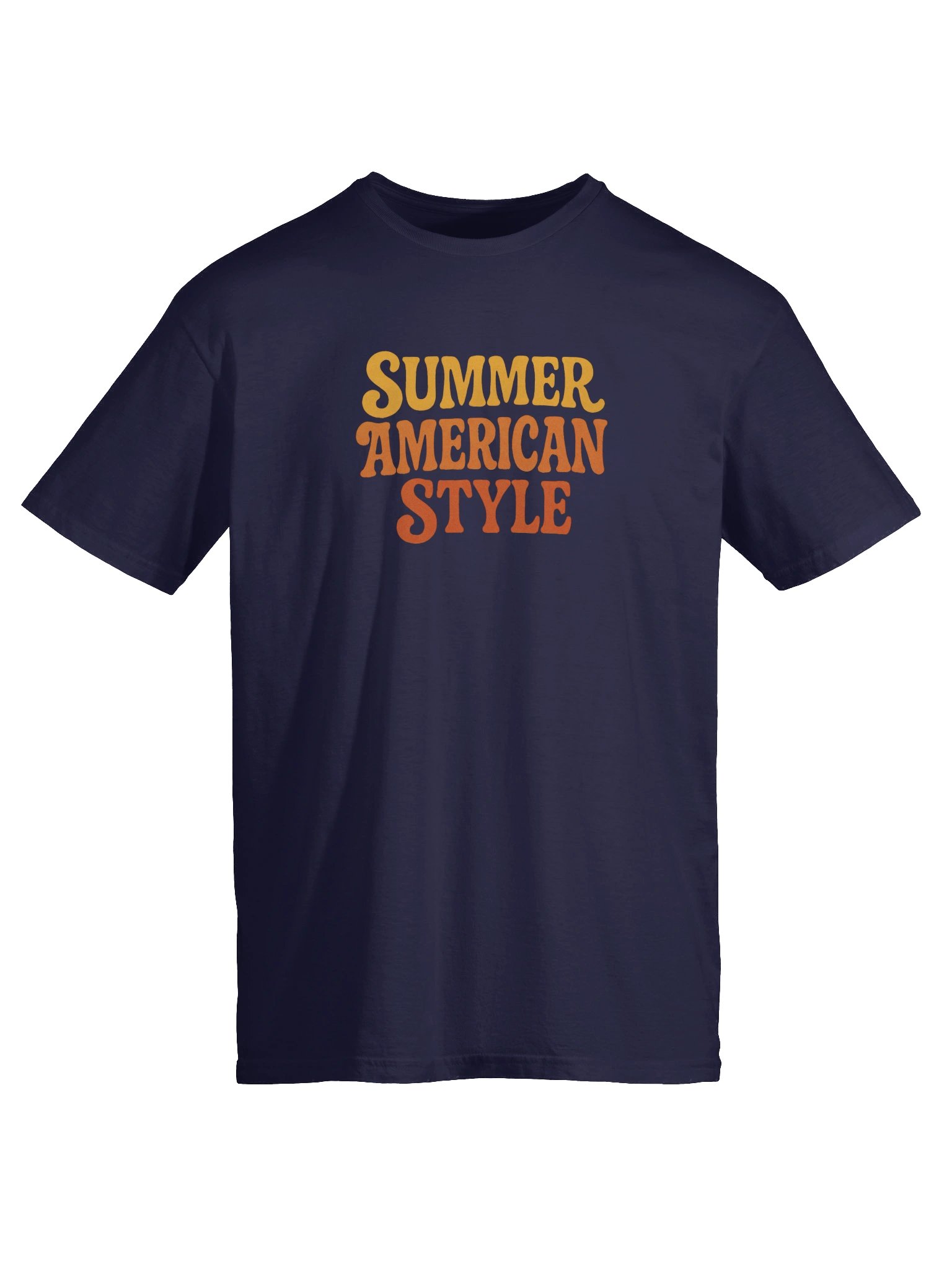 Summer American Style Textured T-Shirt product image (1)