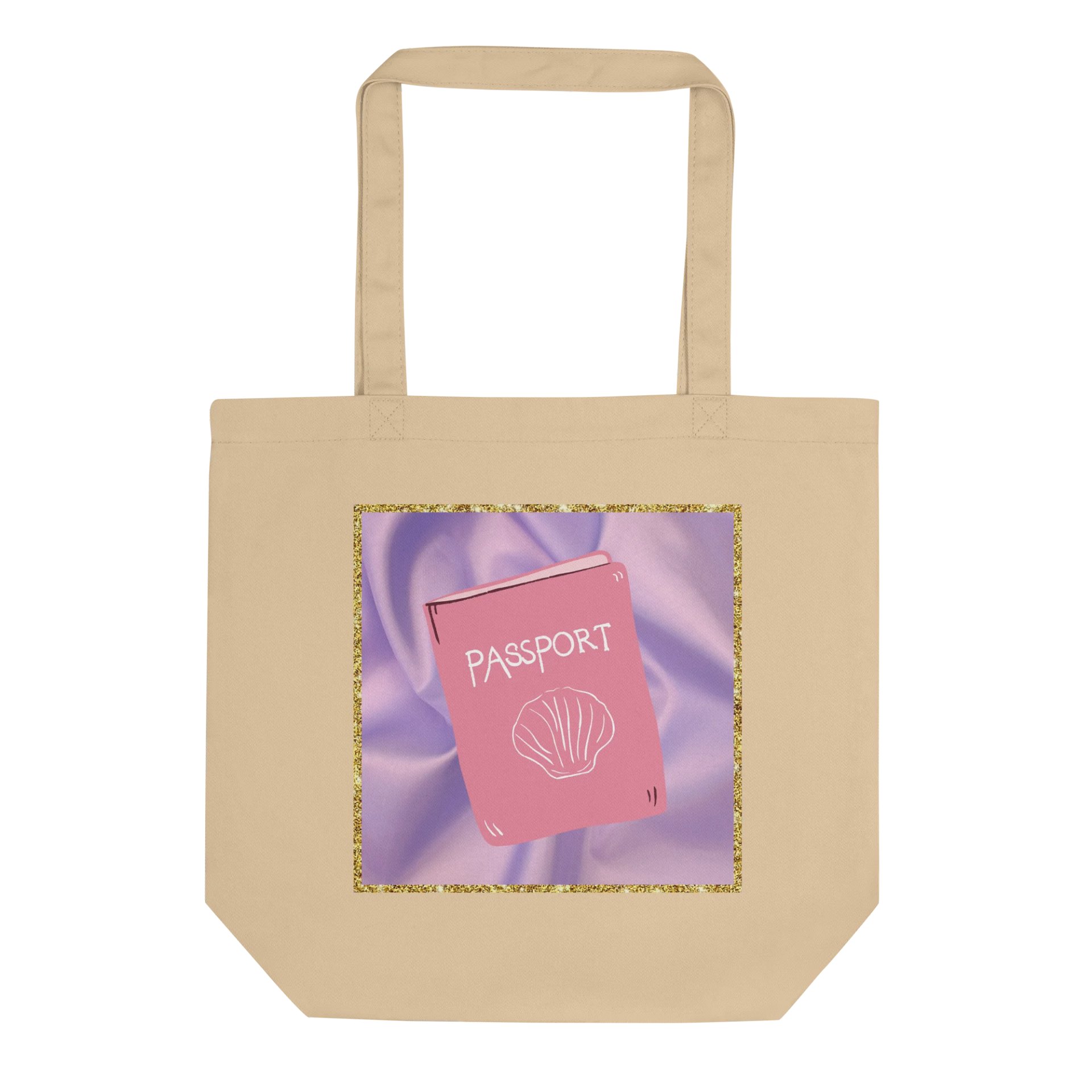 📮🌸 Glowlita "Love Letter Passport" Reversible Beach Tote product image (1)