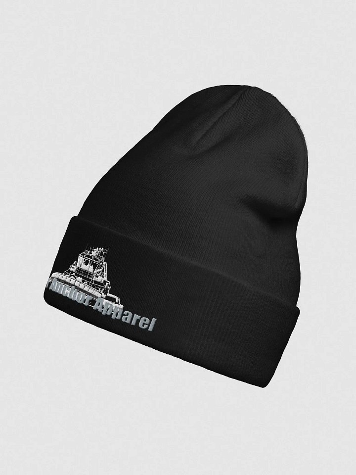 Athena Tug White Knit Beanie product image (2)