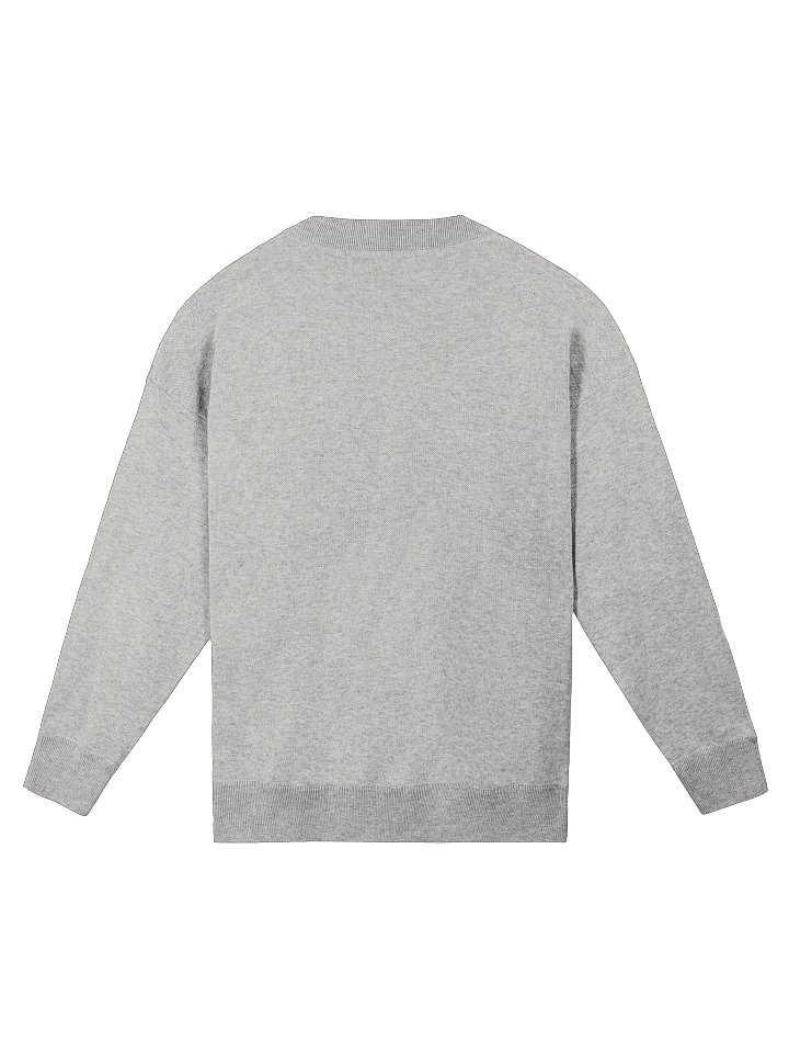 I'm Shredding The Silence Relaxed Crewneck Grey/Pink product image (2)