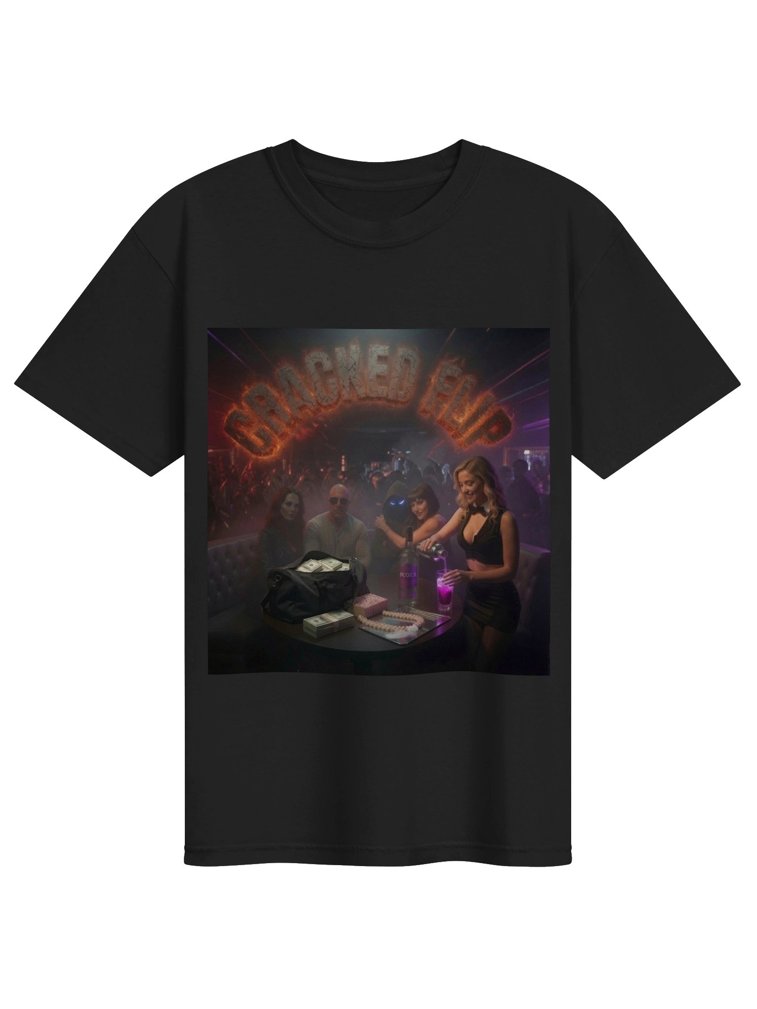 CRACKED FLIP ~ tee product image (1)