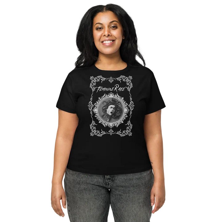Medusa Feminine Rage High-Waisted T-Shirt product image (1)