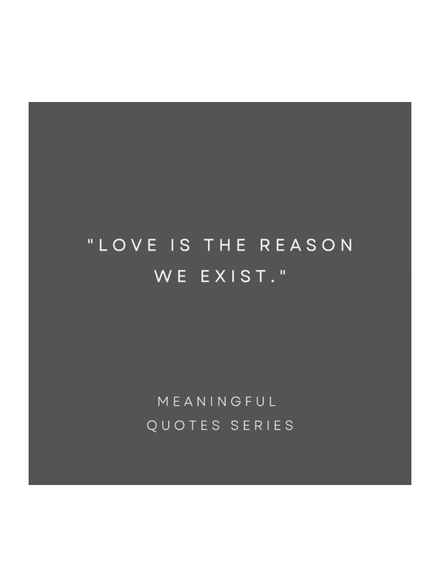 Love Is The Reason. product image (1)
