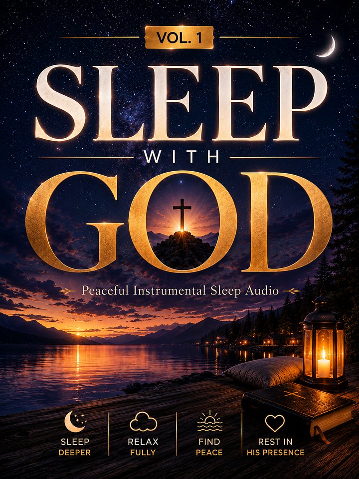 Sleep With God – Vol. 1 Peaceful Instrumental Sleep Audio product image (1)