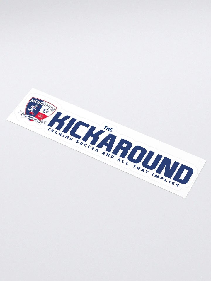 KickAround Wordmark Sticker product image (1)