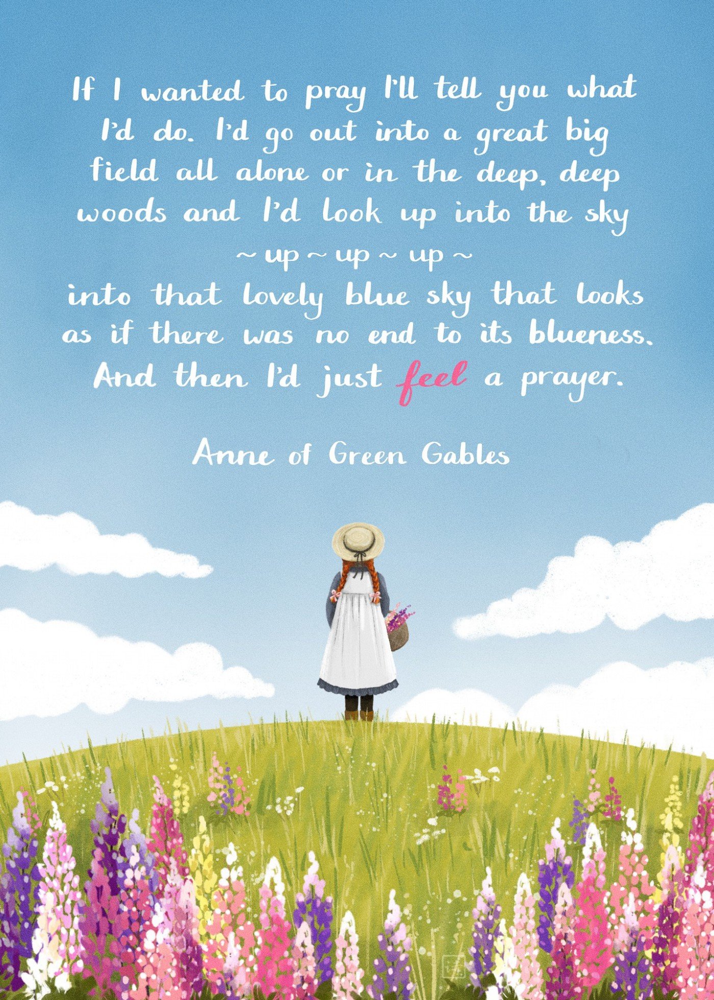 Feel A Prayer Art Print product image (1)