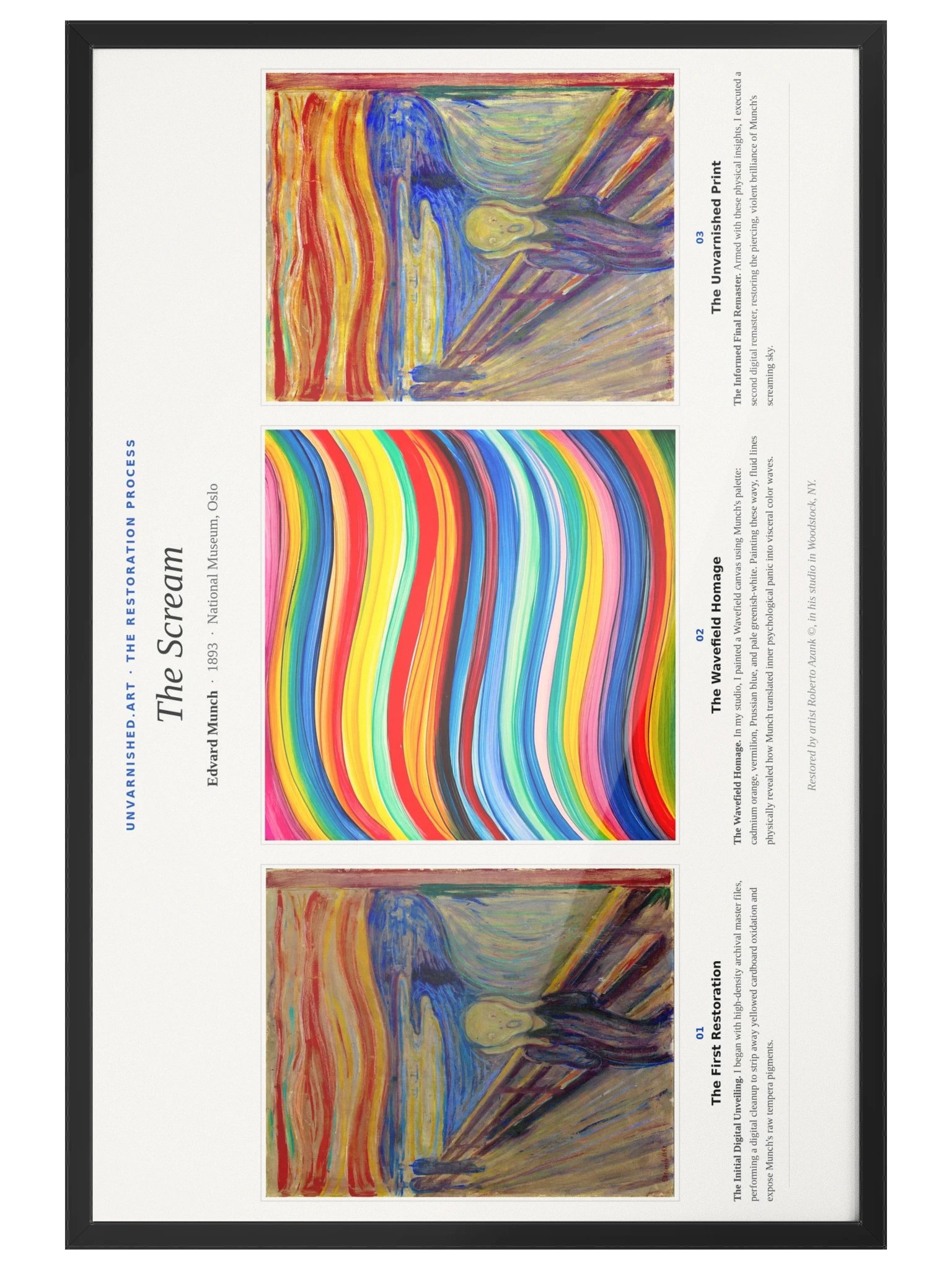 The Scream — Framed Process Poster product image (4)