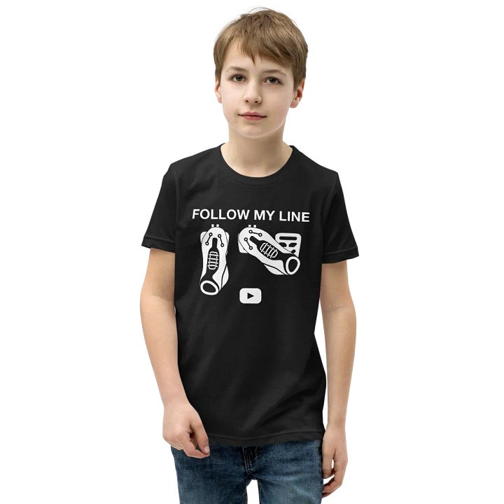 Follow My Line Youth Logo T-Shirt product image (1)