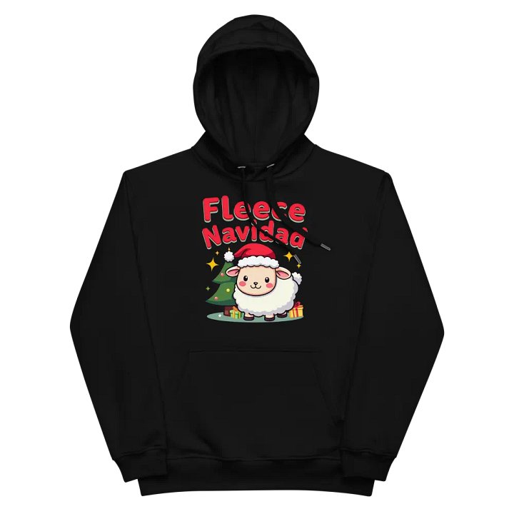 Fleece Navidad Premium Eco Hoodie product image (3)