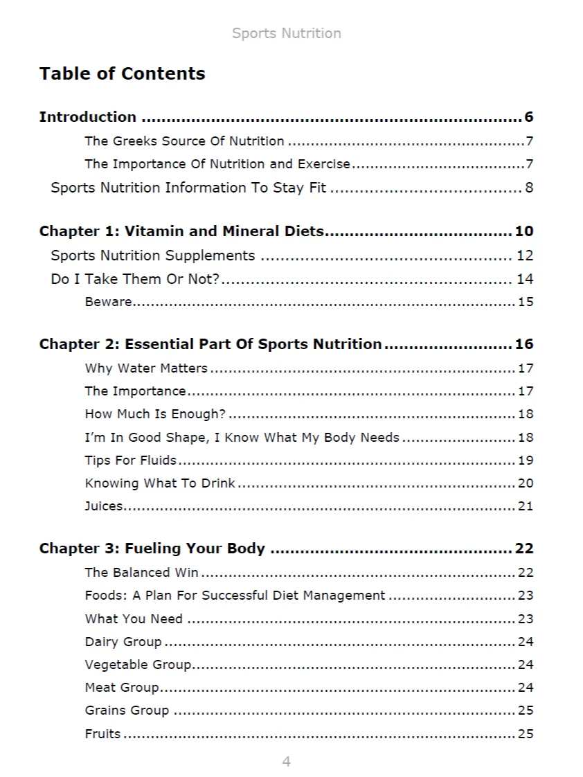 Sports Nutrition eBook product image (2)