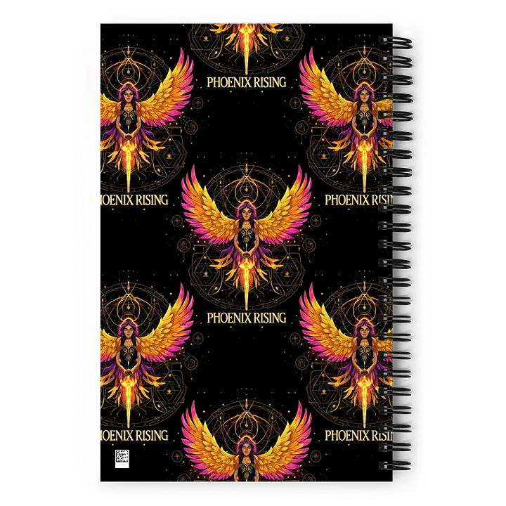 Phoenix Rising Spiral Notebook product image (2)