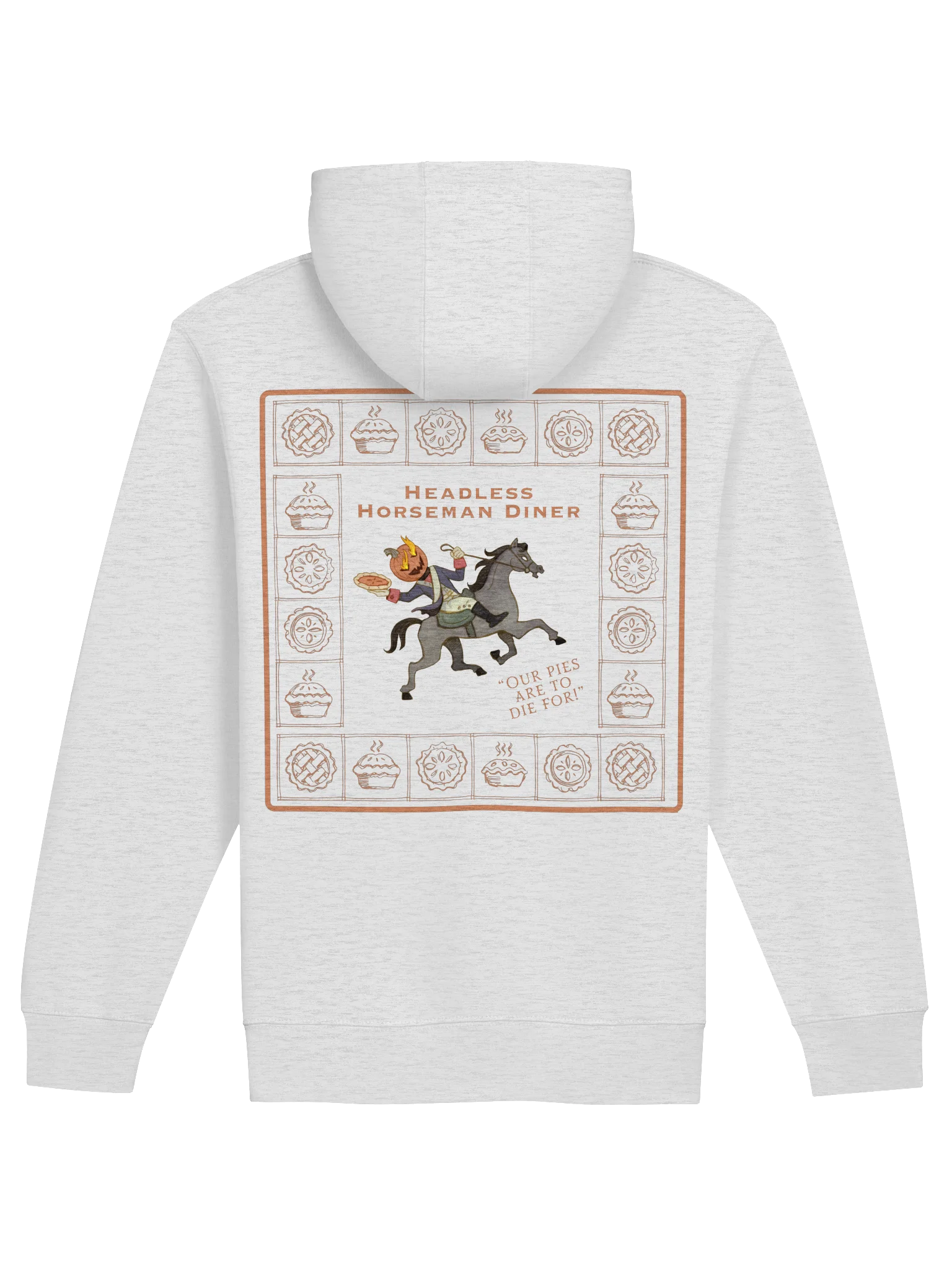 Headless Horseman Diner, So Many Pies Zip Hoodie product image (2)
